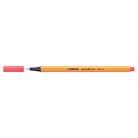 STABILO point 88, premium fineliner 0.4 mm, neon rood, per stuk - thumbnail