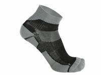 Skafit Sports korte zilversokken Grijs/Zwart
