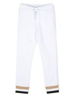 BOSS Kidswear pantalon de jogging à rayures - Blanc