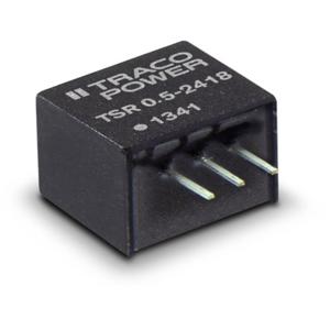 TracoPower TSR 0.5-2415 DC/DC-converter, print 24 V/DC 12 V/DC 500 mA Aantal uitgangen: 1 x Inhoud 1 stuk(s)