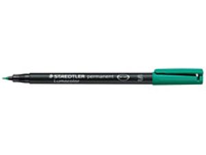 Staedtler Lumocolor 313, OHP-marker, permanent, 0,4 mm, groen