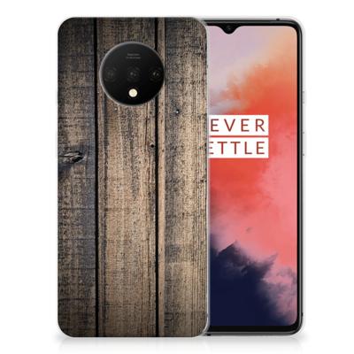 OnePlus 7T | Bumper Hoesje | Steigerhout