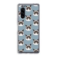 It's a Purrr Case: Sony Xperia 5 Transparant Hoesje