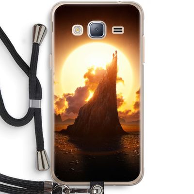 Children of the Sun: Samsung Galaxy J3 (2016) Transparant Hoesje met koord