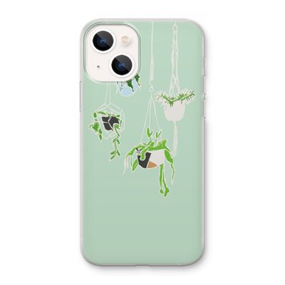 Hang In There: iPhone 13 mini Transparant Hoesje
