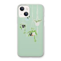 Hang In There: iPhone 13 mini Transparant Hoesje Hang In There: iPhone 13 mini Transparant Hoesje
