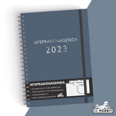 Afsprakenagenda D1 2023 - Spiraalgebonden (8719231399235)
