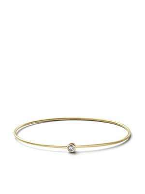 Shihara bracelet One-Stone Hoop en or 18ct pavé de diamants