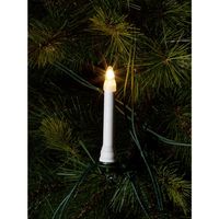 Konstsmide 1005-000 Kerstboomverlichting Kaarsen Buiten werkt op het lichtnet Aantal lampen 16 Gloeilamp Helder Verlichte lengte: 10.5 m - thumbnail