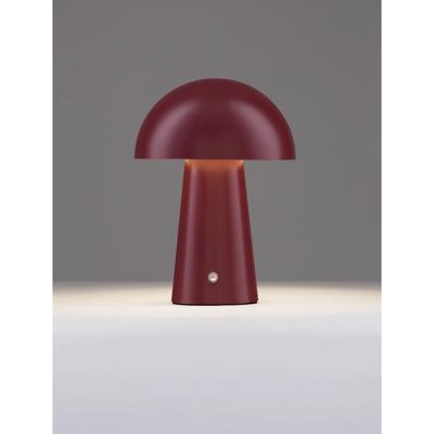 Lyora Oplaadbare tafellampAnde bordeaux rood - 9050177