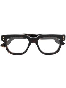 Gucci Eyewear lunettes de vue à monture carrée - Marron