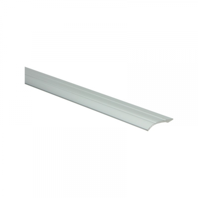 Overgangsprofiel zelfklevend 0-20 mm zilver - 100 cm