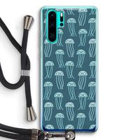 Kwallie: Huawei P30 Pro Transparant Hoesje met koord