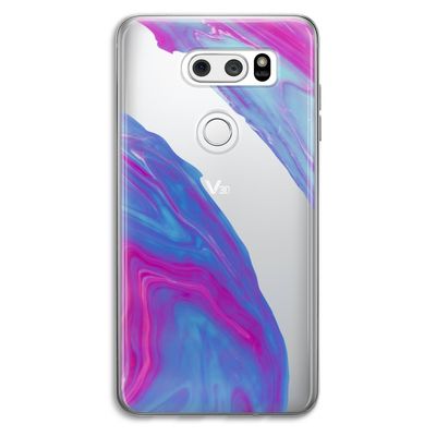 Zweverige regenboog: LG V30 Transparant Hoesje