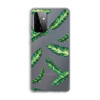 Lange bladeren: Samsung Galaxy A72 Transparant Hoesje