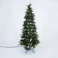 Kunstkerstboom Killington Fir Prelit 210 cm Hoog Groen Wit 380 lampjes Everlands Kunstkerstboom Killington Fir Prelit 210 cm Hoog Groen Wit 380 lampjes Everlands