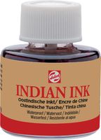 Talens Oostindische inkt, flesje van 11 ml, zwart - thumbnail