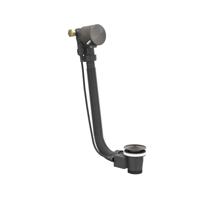 Badoverloop Vulcombinatie IVY Geborsteld Metal Black PVD Badoverloop Vulcombinatie IVY Geborsteld Metal Black PVD