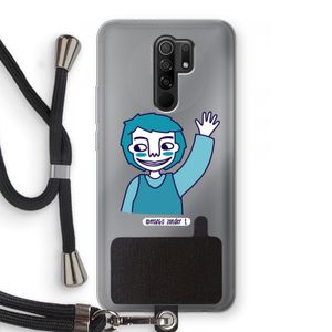 Zwaai: Xiaomi Redmi 9 Transparant Hoesje met koord