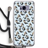 Zeemeermin: Samsung Galaxy S8 Plus Transparant Hoesje met koord Zeemeermin: Samsung Galaxy S8 Plus Transparant Hoesje met koord