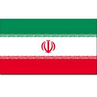Vlag Iran - 90 x 150 cm - Iraanse Vlag - Landen versiering