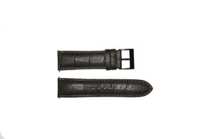 Horlogeband Guess W25002G1 Leder Zwart