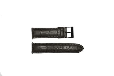 Horlogeband Guess W25002G1 Leder Zwart