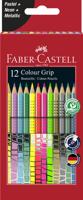 Faber Castell Kleurset GRIP pastel - neon en metallic