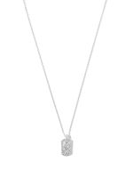 Suzanne Kalan collier en or blanc 18ct serti de diamants - Argent