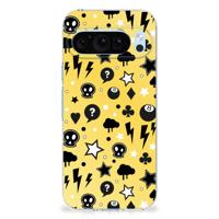 Silicone Back Case Google Pixel 9 | 9 Pro Punk Geel
