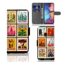 Samsung Galaxy A20e | Flip Cover | Postzegels
