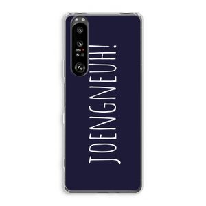 Joengneuh!: Sony Xperia 1 III Transparant Hoesje