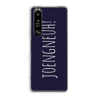Joengneuh!: Sony Xperia 1 III Transparant Hoesje