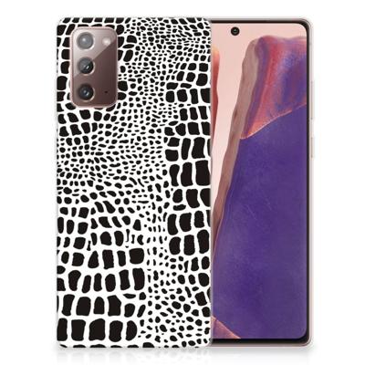 Samsung Note 20 | TPU Hoesje | Slangenprint