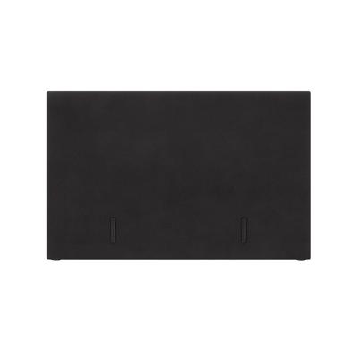 OP=OP Hoofdbord Basic Velvet Antraciet 180 x 100