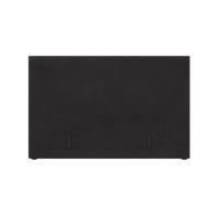 OP=OP Hoofdbord Basic Velvet Antraciet 180 x 100