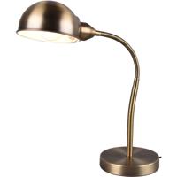 Mat Gouden LED Bureaulamp - Aluminium Tafelverlichting - E27 Fitting