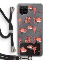 Blub: Samsung Galaxy A12 Transparant Hoesje met koord