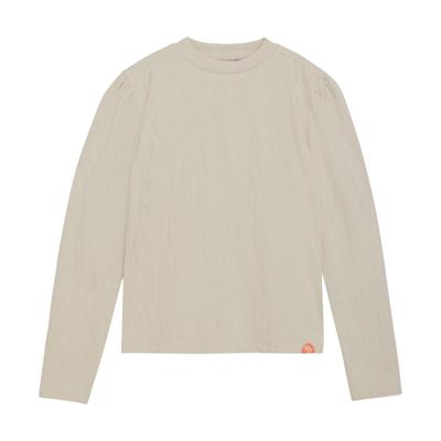 Indian Blue Jeans Winter t-shirt meisjes - zand - longsleeve/Jacquard