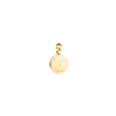 Go Dutch Label Letter T Kettinghanger Goud