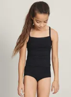 Name it 2-pak meisjes hemdjes - Spaghetti bandjes - Kinder basic katoenen onderhemd