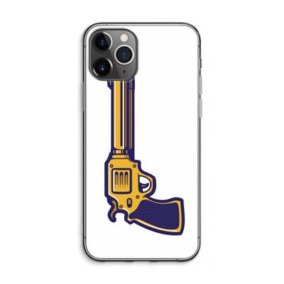Pew Pew Pew: iPhone 11 Pro Max Transparant Hoesje