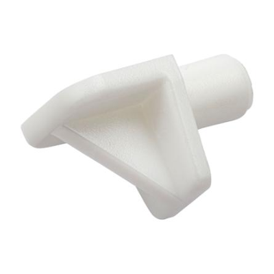 Homefix Plankdrager Kunststof Hoek Wit | 12 stuks - 6701.30.40070