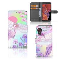 Samsung Galaxy Xcover 5 | Telefoonhoesje | Met pasjeshouder | Bird