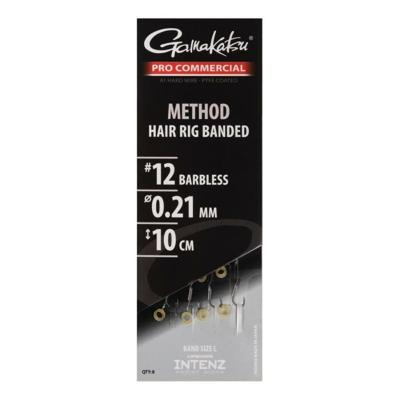 Gamakatsu Gamakatsu Hair Rig Banded 12-0.21mm 10cm
