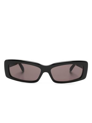 Balenciaga Eyewear lunettes de soleil à monture rectangulaire - Noir