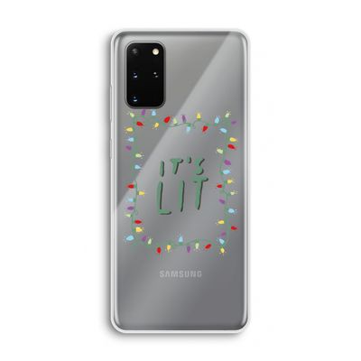 It's Lit: Samsung Galaxy S20 Plus Transparant Hoesje