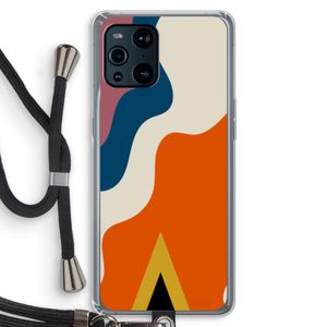 Noor A: Oppo Find X3 Transparant Hoesje met koord
