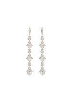 Givenchy Pre-Owned boucles d'oreilles à ornements en cristal (années 2000) - Argent