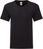 Fruit Of The Loom F273 Iconic 150 V Neck T - Black - 5XL